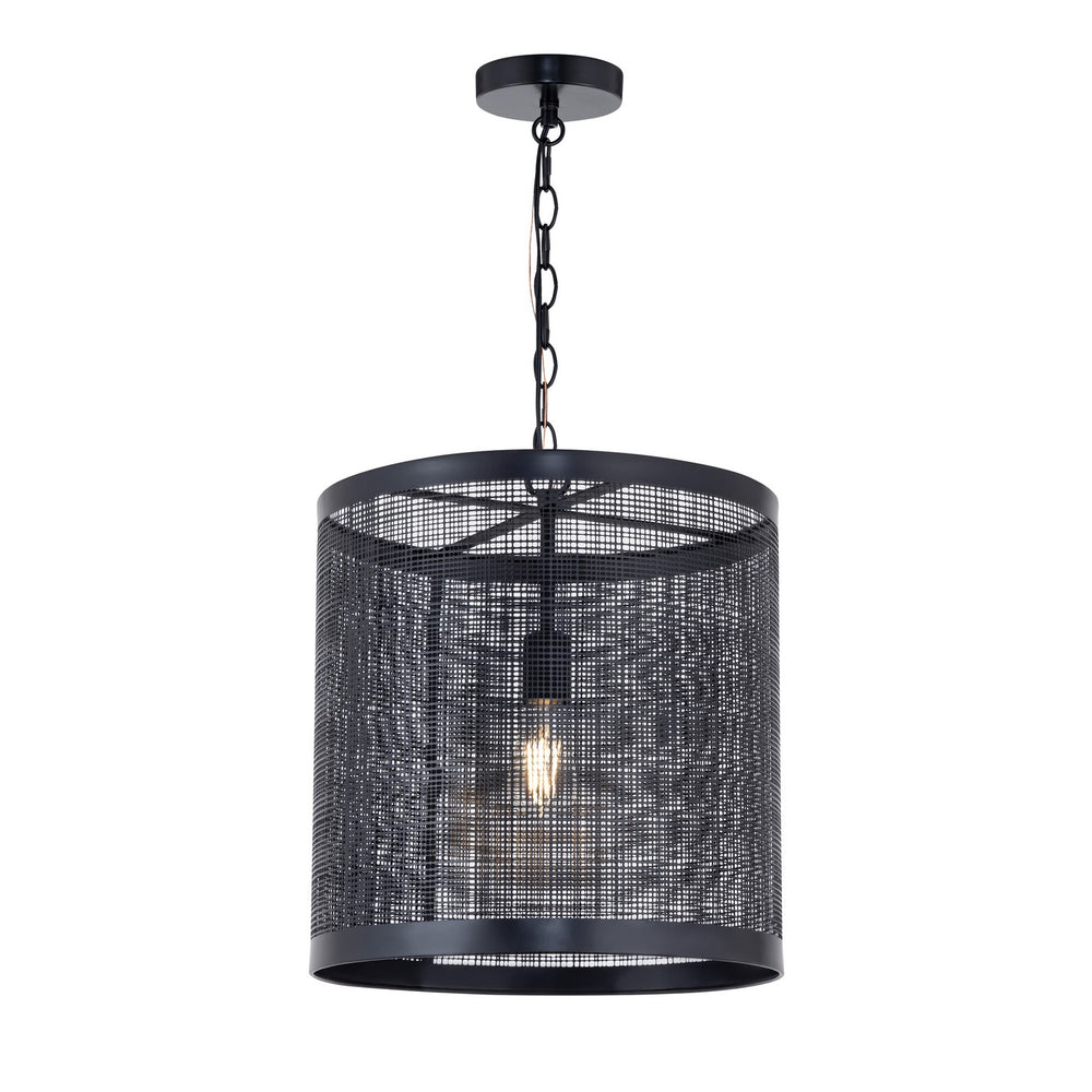 Maxim - One Light Pendant - Hatcher - Black- Union Lighting Luminaires Decor