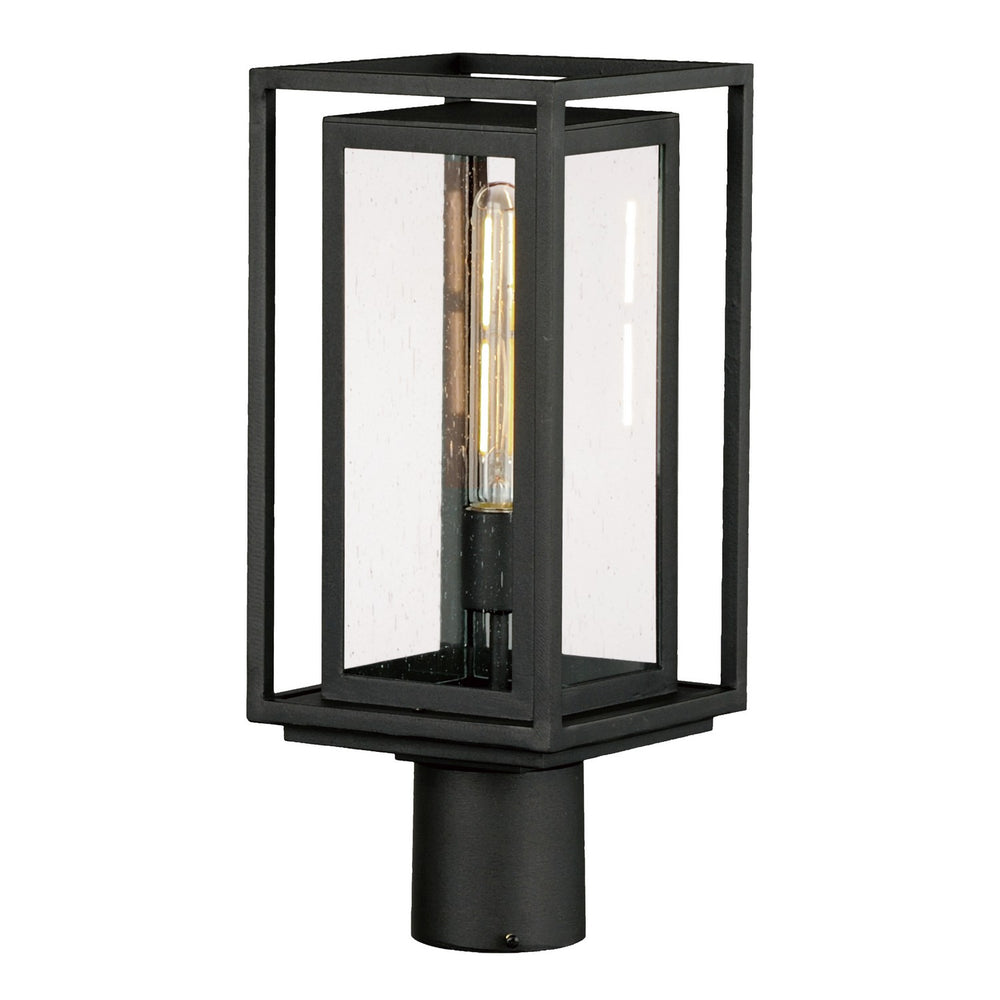 Maxim - One Light Outdoor Post Mount - Cabana VX - Black- Union Lighting Luminaires Decor