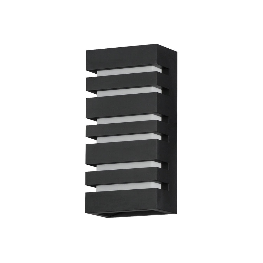 Maxim - LED Outdoor Wall Sconce - Keyes - Black- Union Lighting Luminaires Decor