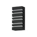 Maxim - LED Outdoor Wall Sconce - Keyes - Black- Union Lighting Luminaires Decor