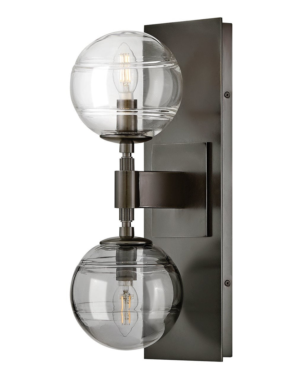Fredrick Ramond Canada - LED Wall Sconce - Oberon - Black Oxide- Union Lighting Luminaires Decor