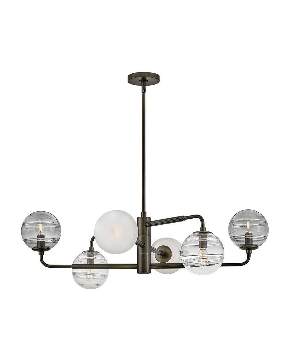 Fredrick Ramond Canada - LED Chandelier - Oberon - Black Oxide- Union Lighting Luminaires Decor