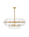 Fredrick Ramond Canada - LED Chandelier - Lillia - Heritage Brass- Union Lighting Luminaires Decor