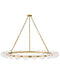 Fredrick Ramond Canada - LED Chandelier - Coco - Lacquered Brass- Union Lighting Luminaires Decor