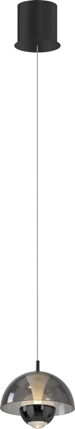 PageOne - LED Pendant - Andoria - Black Chrome- Union Lighting Luminaires Decor