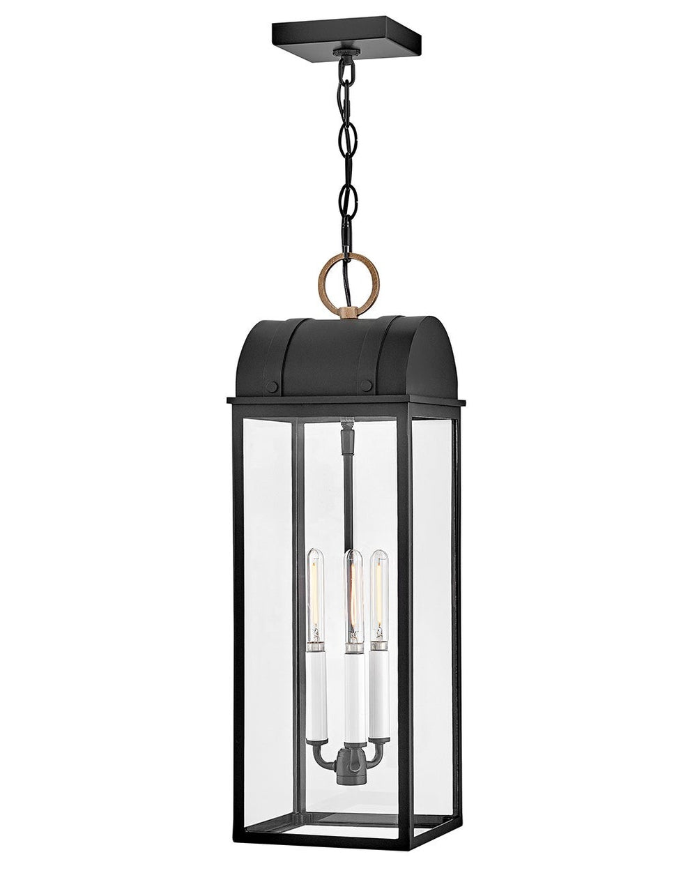 Hinkley Canada - LED Hanging Lantern - Campbell - Black- Union Lighting Luminaires Decor
