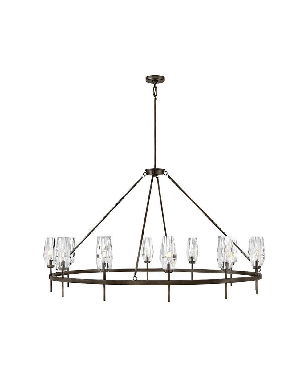 Hinkley Canada - LED Chandelier - Ana - Black Oxide- Union Lighting Luminaires Decor