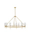 Hinkley Canada - LED Chandelier - Ana - Heritage Brass- Union Lighting Luminaires Decor