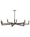 Hinkley Canada - LED Chandelier - Ezra - Black Oxide- Union Lighting Luminaires Decor