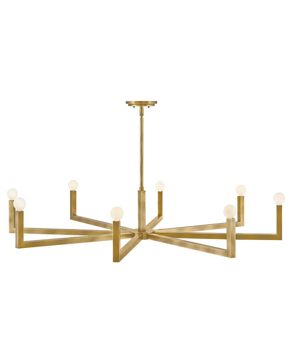 Hinkley Canada - LED Chandelier - Ezra - Heritage Brass- Union Lighting Luminaires Decor