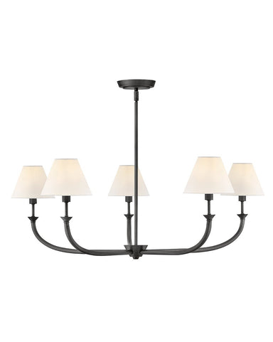 Hinkley Canada - LED Chandelier - Greta - Blackened Brass- Union Lighting Luminaires Decor