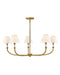 Hinkley Canada - LED Chandelier - Greta - Heritage Brass- Union Lighting Luminaires Decor