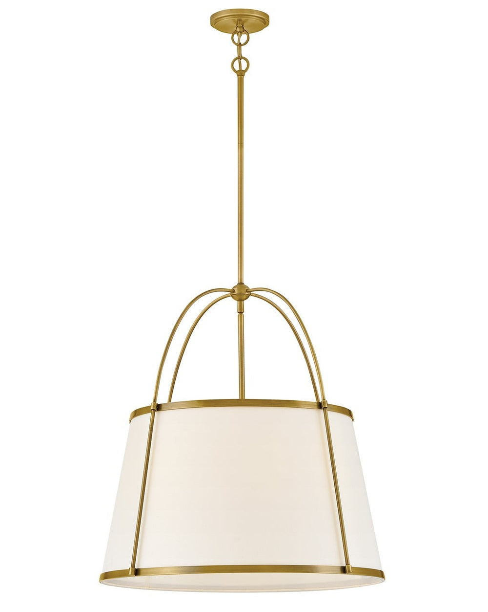 Hinkley Canada - LED Chandelier - Clarke - Lacquered Dark Brass- Union Lighting Luminaires Decor