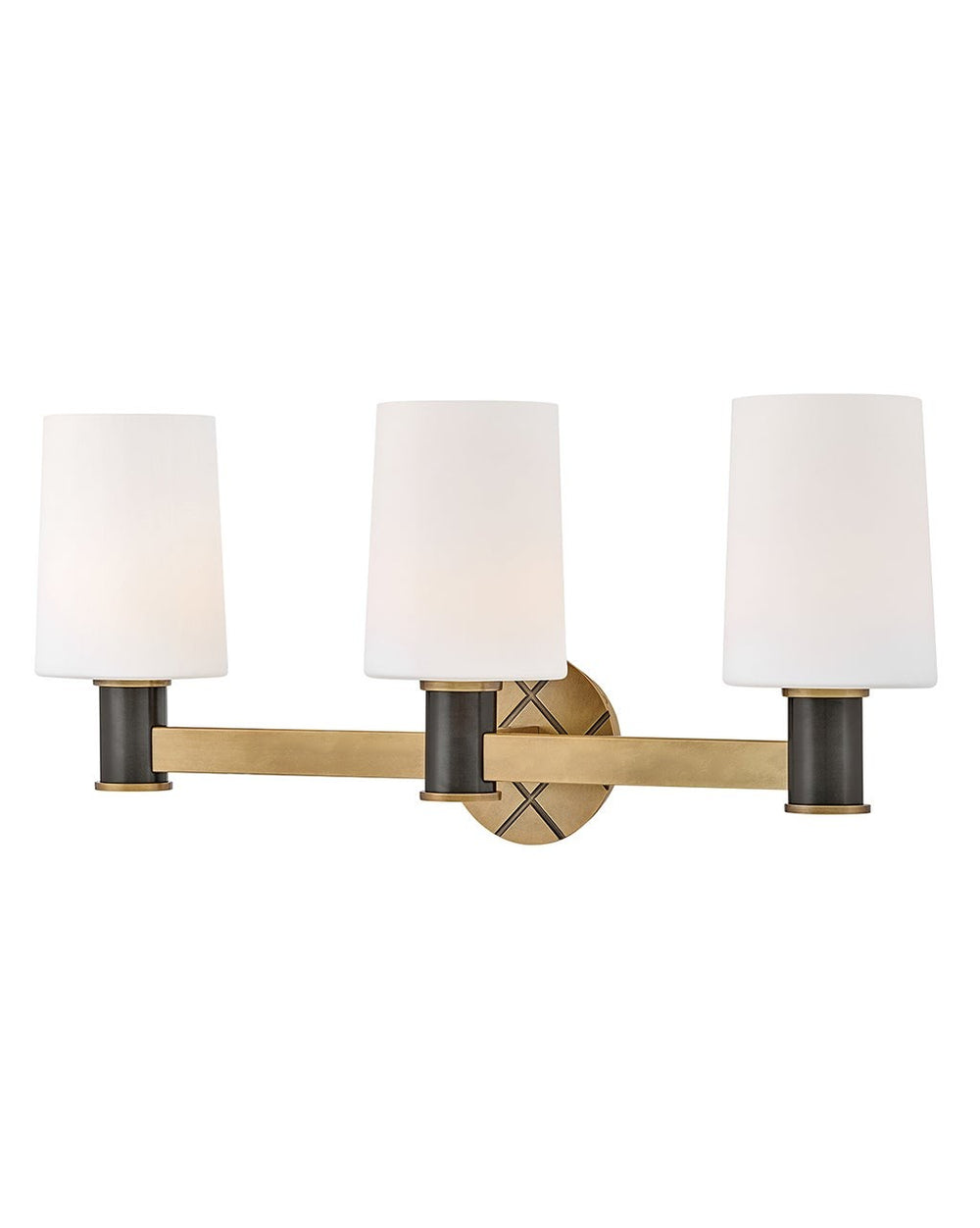Hinkley Canada - LED Vanity - Declan - Heritage Brass- Union Lighting Luminaires Decor