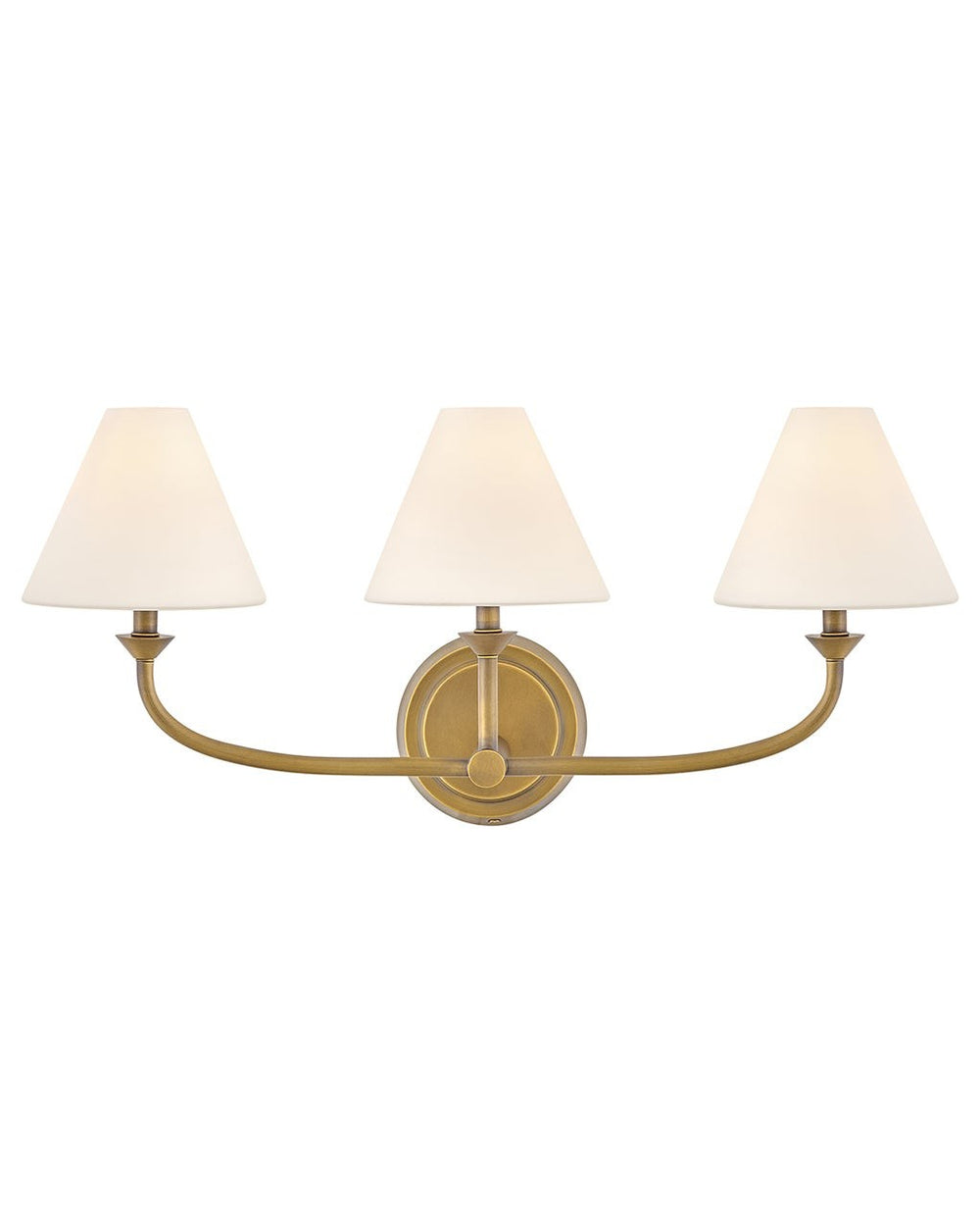 Hinkley Canada - LED Vanity - Greta - Heritage Brass- Union Lighting Luminaires Decor