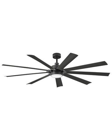 Hinkley Canada - 80"Ceiling Fan - Turbine - Matte Black- Union Lighting Luminaires Decor