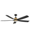 Hinkley Canada - 64"Ceiling Fan - Bodin - Heritage Brass- Union Lighting Luminaires Decor