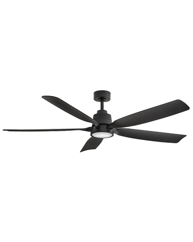Hinkley Canada - 64"Ceiling Fan - Bodin - Matte Black- Union Lighting Luminaires Decor