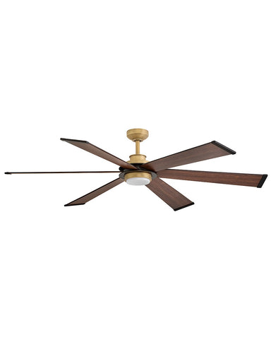 Hinkley Canada - 64"Ceiling Fan - Andros - Heritage Brass- Union Lighting Luminaires Decor