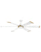 Hinkley Canada - 64"Ceiling Fan - Andros - Matte White- Union Lighting Luminaires Decor