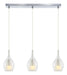 Matteo Canada - Three Light Pendant - Jericho - Chrome- Union Lighting Luminaires Decor