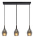 Matteo Canada - Three Light Pendant - Jericho - Matte Black- Union Lighting Luminaires Decor