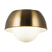 Matteo Canada - One Light Wall Sconce - Watson - Aged Gold Brass- Union Lighting Luminaires Decor