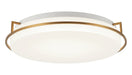 Matteo Canada - LED Wall Sconce - Brammerton - Aged Gold Brass- Union Lighting Luminaires Decor