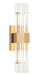 Matteo Canada - LED Wall Sconce - Krustallos - Aged Gold Brass- Union Lighting Luminaires Decor