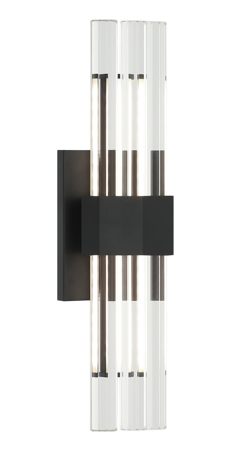 Matteo Canada - LED Wall Sconce - Krustallos - Matte Black- Union Lighting Luminaires Decor