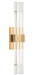 Matteo Canada - LED Wall Sconce - Krustallos - Aged Gold Brass- Union Lighting Luminaires Decor