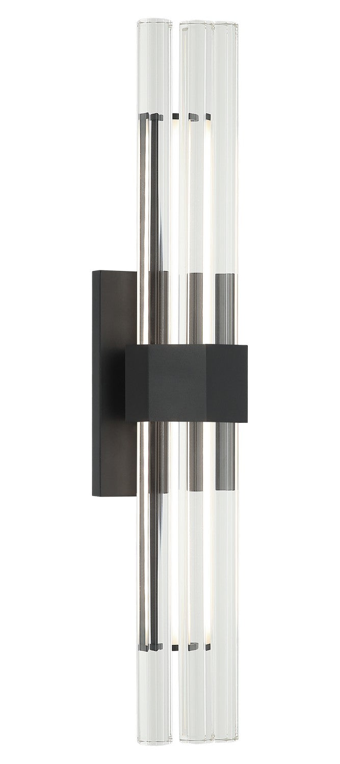 Matteo Canada - LED Wall Sconce - Krustallos - Matte Black- Union Lighting Luminaires Decor