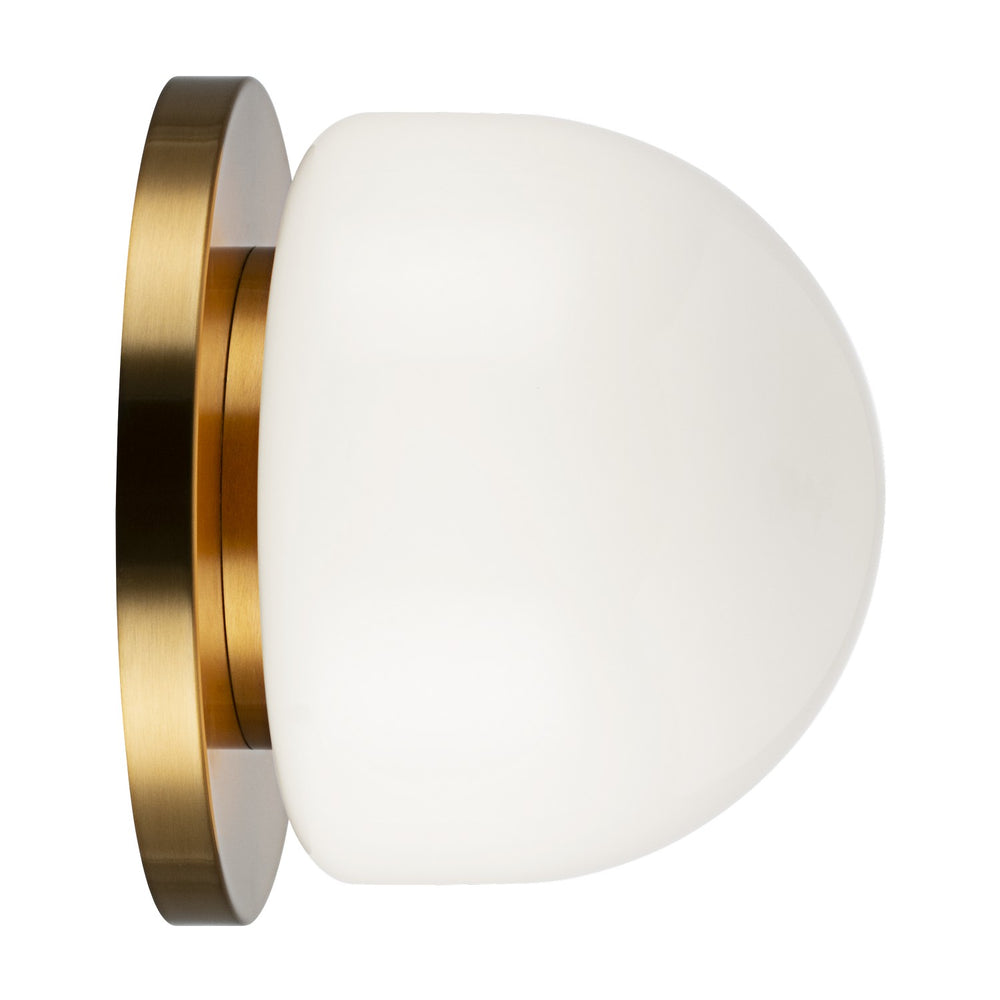 Matteo Canada - One Light Wall Sconce - Pizzazz - Aged Gold Brass- Union Lighting Luminaires Decor