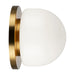 Matteo Canada - One Light Wall Sconce - Pizzazz - Aged Gold Brass- Union Lighting Luminaires Decor