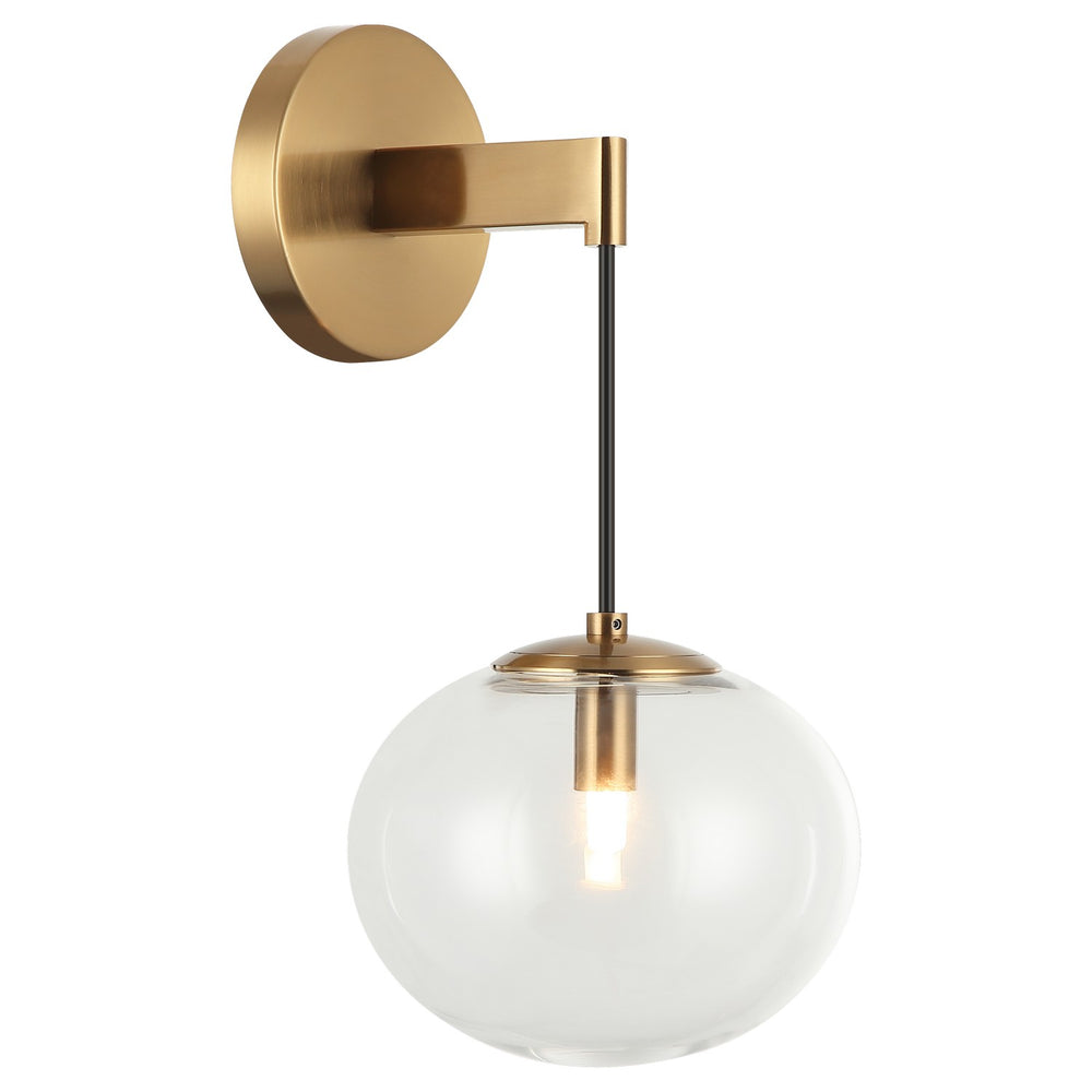 Matteo Canada - One Light Wall Sconce - Bulbus - Aged Gold Brass- Union Lighting Luminaires Decor