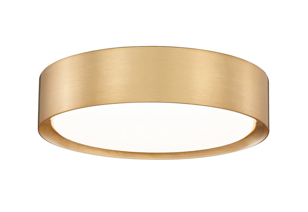Z-Lite Canada - LED Flush Mount - Kawan - Modern Gold- Union Lighting Luminaires Decor