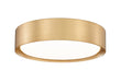 Z-Lite Canada - LED Flush Mount - Kawan - Modern Gold- Union Lighting Luminaires Decor