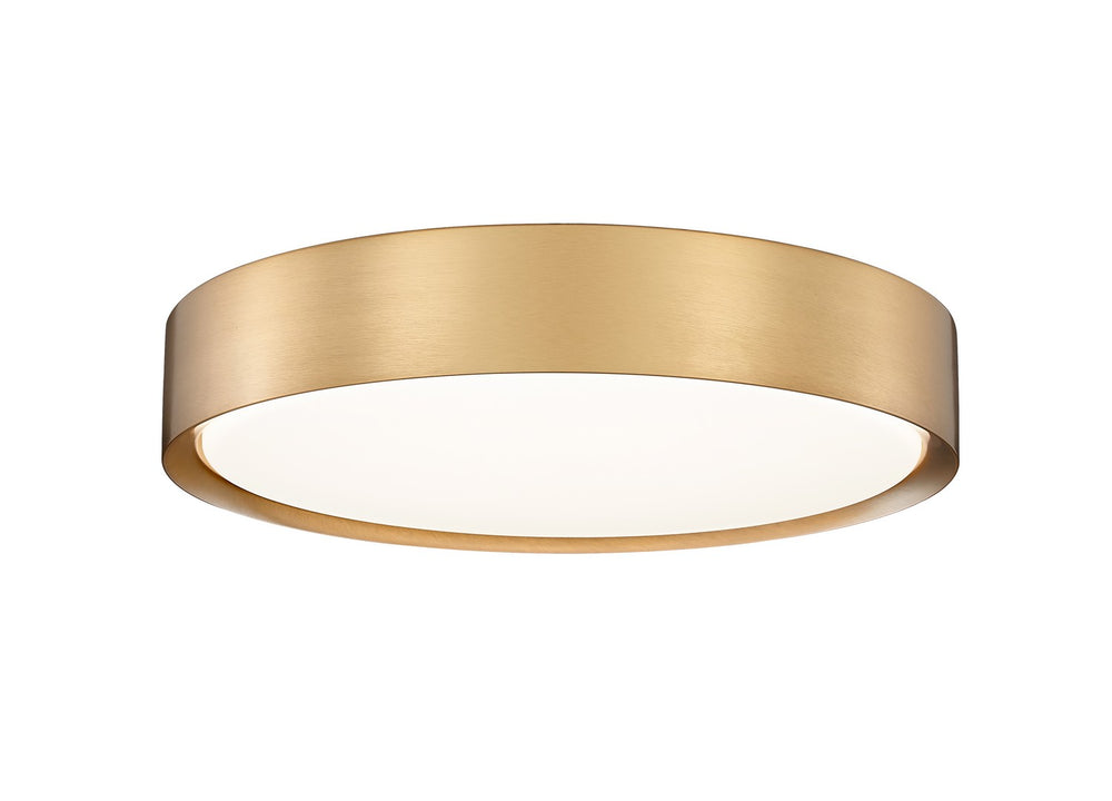 Z-Lite Canada - LED Flush Mount - Kawan - Modern Gold- Union Lighting Luminaires Decor
