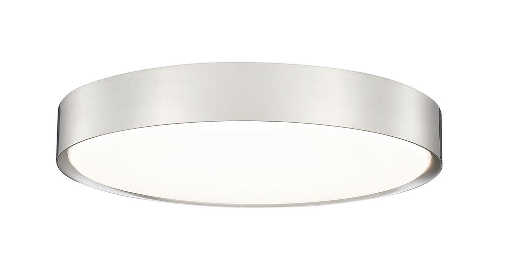Z-Lite Canada - LED Flush Mount - Kawan - Brushed Nickel- Union Lighting Luminaires Decor