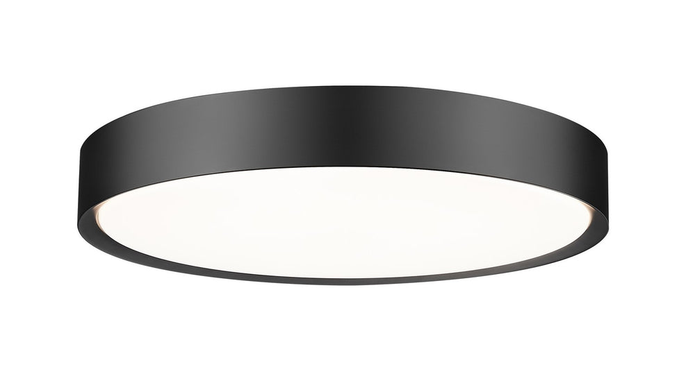 Z-Lite Canada - LED Flush Mount - Kawan - Matte Black- Union Lighting Luminaires Decor