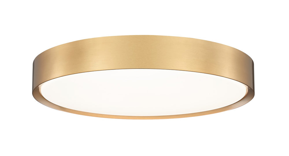 Z-Lite Canada - LED Flush Mount - Kawan - Modern Gold- Union Lighting Luminaires Decor