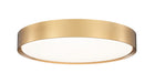 Z-Lite Canada - LED Flush Mount - Kawan - Modern Gold- Union Lighting Luminaires Decor