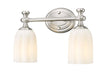 Z-Lite Canada - Two Light Vanity - Orion - Brushed Nickel- Union Lighting Luminaires Decor