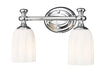 Z-Lite Canada - Two Light Vanity - Orion - Chrome- Union Lighting Luminaires Decor