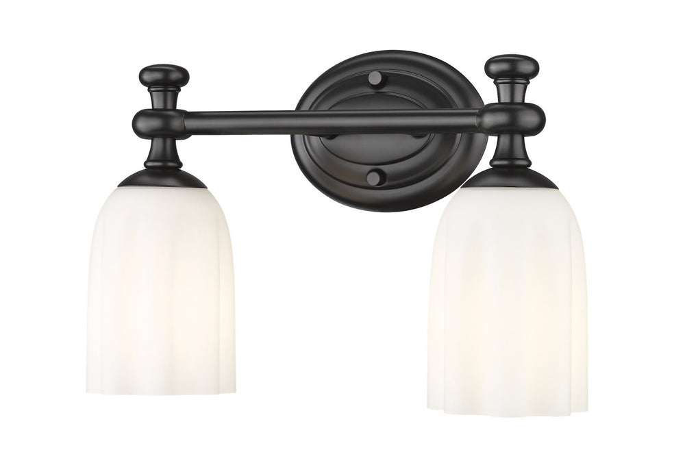 Z-Lite Canada - Two Light Vanity - Orion - Matte Black- Union Lighting Luminaires Decor