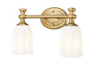 Z-Lite Canada - Two Light Vanity - Orion - Modern Gold- Union Lighting Luminaires Decor