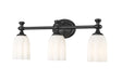 Z-Lite Canada - Three Light Vanity - Orion - Matte Black- Union Lighting Luminaires Decor