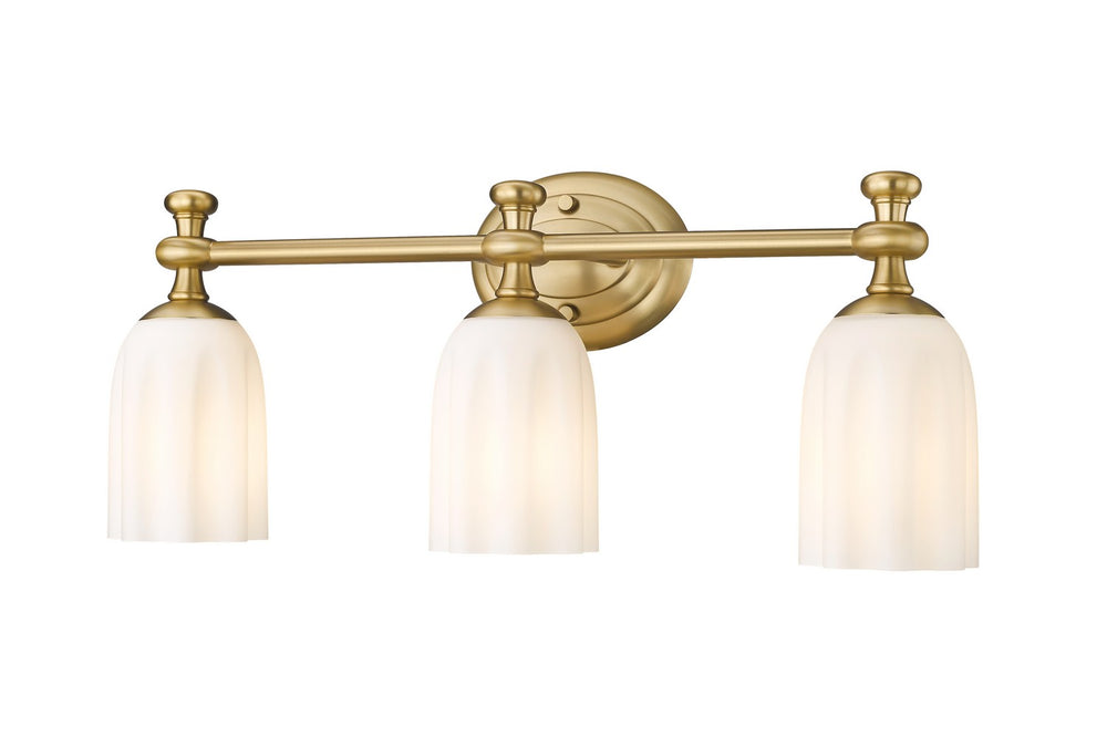 Z-Lite Canada - Three Light Vanity - Orion - Modern Gold- Union Lighting Luminaires Decor
