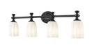 Z-Lite Canada - Four Light Vanity - Orion - Matte Black- Union Lighting Luminaires Decor