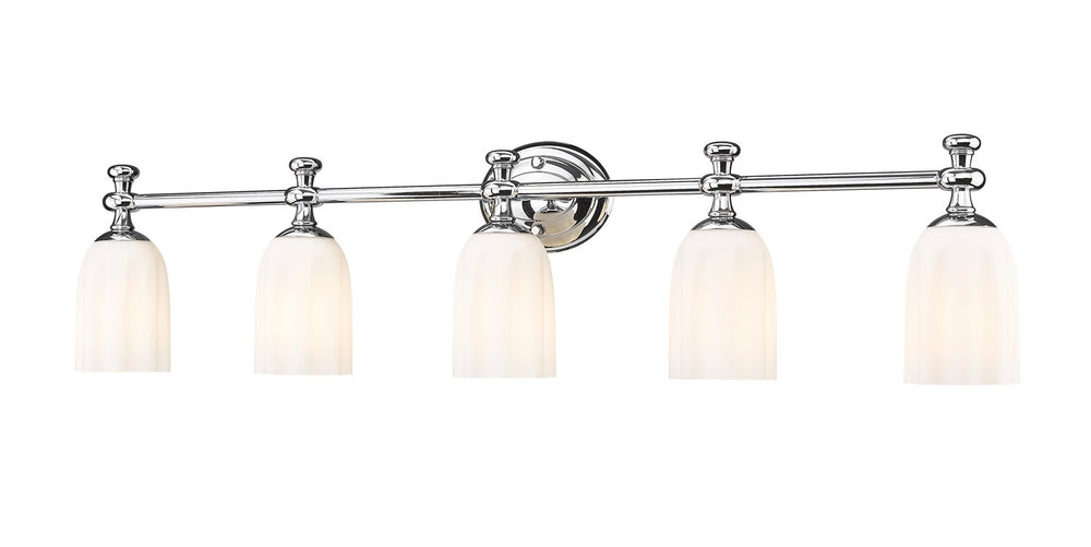 Z-Lite Canada - Five Light Vanity - Orion - Chrome- Union Lighting Luminaires Decor